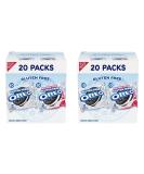 OREO Gluten Free Original & Double Stuf Chocolate Sandwich Cookies Variety Pack  Gluten Free Cookies  20 Snack Packs (2 Cookies per Pack) (Pack of 2) - Buy Online on GoSupps.com