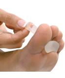 NatraCure Gel Hammer Toe Crest Pads - 1 Pair (Left/Right) - Toe Straightening Cushion for Mallet Toes and Overlapping Toes - Buy Online on GoSupps.com