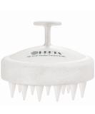 Heeta Scalp Massage Brush - Soft Silicone Shampoo Brush for Dandruff Relief & Itchy Scalp | Ideal for Men Children & Pets - Beige 07 - Buy Online on GoSupps.com