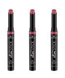 Buy Essence Slim Stick Lipstick No. 106 - Long-Lasting Color-Intensive Pink Vegan 3 Pack (3x1.7g) - Nourishing & Paraben-Free - Buy Online on GoSupps.com