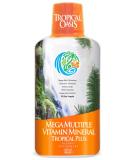 Tropical Oasis Mega Plus Liquid Multivitamin â€“ 85 Vitamins & Minerals, 20 Amino Acids, CoQ10 & Aloe Vera - 32oz Supplement - Buy Online on GoSupps.com