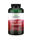 Swanson Garlic Cayenne 200 Capsules - Powerful Immune Support - Buy Online on GoSupps.com