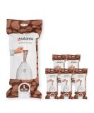 Brabantia Garbage Bags Code L - 120 White Bags (Pack of 6) for International Shipping - Buy Online on GoSupps.com