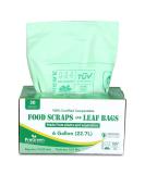 ProGreen 6 Gallon Compostable Bags 30 Count - Extra Thick 0.87 Mil - Small Kitchen Trash Bags - ASTM D6400 Certified - Buy Online on GoSupps.com