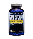BodyTech 100 Pure Creatine Monohydrate 2250 MG Supports Muscle Strength Mass, 100 Servings (300 Capsules) 300 Count (Pack of 1) - Buy Online on GoSupps.com