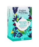 English Tea Shop Because You re Amazing 20 Fairtrade & Organic Tea Bags 5 Uplifting Tea Flavours - Buy Online on GoSupps.com