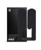 Spidertech Cotton Kinesiology Tape for Knee Support - Pre-Cut 4 Pack for Athletes & Physiotherapists - Pain Relief Black  - Buy Online on GoSupps.com