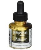 Dr. Ph. Martin's Iridescent Calligraphy Color (11R) Ink Bottle, Copper Plate Gold - Buy Online on GoSupps.com