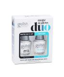 Gelish Matte & Gloss Duo Kit - Clear Coat Nail Kit - .5 oz Matte & Glossy Top Coat for Gel Nails - Buy Online on GoSupps.com