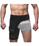 Starsouce Hip Brace for Sciatica Pain Relief - Thigh Compression Sleeve & Wrap for Men & Women - Left & Right Leg Support - Buy Online on GoSupps.com