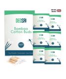 Bamboo Cotton Buds - 600 Count | 100% Biodegradable & Plastic Free Ear Swabs| Eco-Friendly Alternative to Plastic Q Tips | Pack of 1 - Buy Online on GoSupps.com