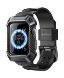 Supcase Unicorn Beetle Pro Apple Watch Series 8/7/6/SE/5/4 45/44mm Case & Band - Rugged Black Protective Strap - Buy Online on GoSupps.com