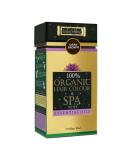 Indus Valley Organic Hair Color Dark Brown - Vegan Ecocert USDA Certified 20% Grey Coverage Hair Conditioning Spa - 100g+10ml - Buy Online on GoSupps.com