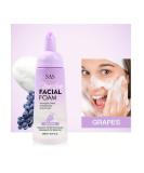Lightweight Foamy Facial Cleanser | Gentle Soap-Free Face Wash for Sensitive Skin | Hypoallergenic & Replenishing Formula with Grapes & Grapefruit - Buy Online on GoSupps.com
