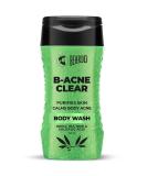 Be.ardo Body Acne Clear Wash for Men - Neem Tea Tree & Salicylic Acid - Clear Skin & Purification - 200 ml - Buy Online on GoSupps.com