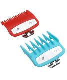 Professional Hair Clipper Guide Combs - 2 Piece Set for Wahl Magic Clip - Precision Cutting Guards (1/16 3/16 1.5mm 4.5mm) - Multi-Colored - Buy Online on GoSupps.com