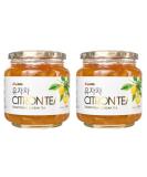 CNMART Traditional Korean Citron Tea 580g - Korean Flavour Jar by K-EATs (Pack of 2) - Buy Online on GoSupps.com