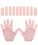 Buy Silicone Finger Protectors (12 Pack) - Gel Finger Sleeves for Pain Relief Arthritis Calluses and Blisters - Comfortable & Durable - Buy Online on GoSupps.com