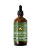 Sunny Isle Rosemary Mint Hair and Strong Roots Oil 3oz, Infused with Biotin & Jamaican Black Castor Oil to Strengthen and Nourish Hair Follicles, for Dry Scalp, Split Ends & All Hair Types - Buy Online on GoSupps.com