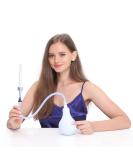Natural Vaginal Cleansing System - PVC & Phthalate Free Douche with 18" Hose | 12 Fl Oz - Women's Health Product - Buy Online on GoSupps.com