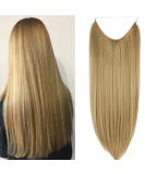 Invisible Secret Wire Halo Hair Extension - 22 inch Ash Blonde Mix Bleach Blonde - Buy Online on GoSupps.com