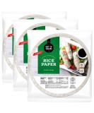 Thailand Rice Paper for Fresh Spring Rolls & Dumplings | Non-GMO, Gluten-Free, Vegan & Paleo | Kosher for Passover | Kitniyot - Buy Online on GoSupps.com