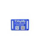 DOGTAP Light Small - Intelligent NFC Dog Tag (50x30mm) in Blue | International Shipping Available - Buy Online on GoSupps.com