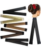 Magic French Hairstyle Hair Bun Maker - Easy Snap Doughnut Styling Bands (Dark Brown) - Buy Online on GoSupps.com