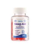 Adult Sleep Aid Gummy Bites | 25 mg Diphenhydramine HCl | Non-Habit Forming | 20 Count for Better Sleep - Buy Online on GoSupps.com