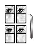 4 Sheets Self-Adhesive Face Gems and Rhinestone Stickers for Makeup - Acrylic Crystal Eye Jewels for Face - Stick On Rhinestones - Buy Online on GoSupps.com
