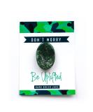 Dark Green Jade Crystal Thumb Stone for Meditation, Stress Relief, and Chakra Healing - Spiritual Energy Gift - Buy Online on GoSupps.com