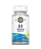 KAL 5000 IU Ultra D-3 Lemonade Tablets 120 Count - Pack of 1 - Buy Online on GoSupps.com
