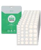 Zebran 300 Pcs Hydrocolloid Pimple Patches - Invisible 2-in-1 Acne Treatment Waterproof Day & Night Solution - Buy Online on GoSupps.com