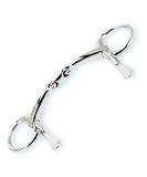 St bben 2231 Full Cheek Snaffle Bit - Easy Control Double Broken 10.5 cm 14 mm Stainless Steel - International Shipping Available - Buy Online on GoSupps.com