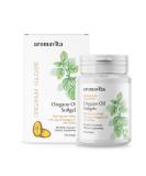 Aromavita Oregano Oil Capsules  Non GMO and Gluten Free, Greek Oregano Oil Containing 108mg Per Serving  Over 86-90% Carvacrol  60 Softgels, Regular - Buy Online on GoSupps.com