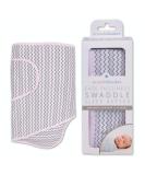 Miracle Blanket Baby Sleep Swaddle - Pink & Gray Chevron | Newborn to 3 Months - Buy Online on GoSupps.com