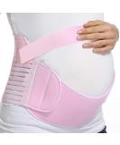 FITTOO Maternity Support Belt - Pink XL | 3-in-1 Pregnancy Belly Band & Back Brace - Buy Online on GoSupps.com