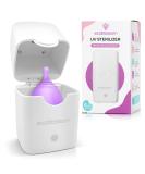 Ecoblossom Menstrual Cup Sterilizer | UV Cleaner & Sanitizer 99.9% Germ-Free | Fits Small & Large Period Discs | Quick 2-Minute Wash - Buy Online on GoSupps.com