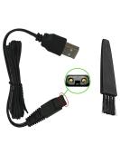 Shaver Charger for Solo Men's Rechargeable Full Body Hair Trimmer Replacement Electric Shaver Charging Cable 5V USB Charger with Cleaning Brush(1 Packs) - Buy Online on GoSupps.com
