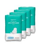 Amazon Basics Ultra Thin Flexi-Wings Pads, Extra Long, Super Absorbency, Unscented - Size 3, 112 Count (4 Packs of 28) - Formerly Solimo - Buy Online on GoSupps.com