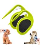 2024 PET Knotting Comb - 3 in 1 Multifunctional Hair Removal Tool for Cats & Dogs | Steel Blade De-filion Knife & Fur Splitter - Green - Buy Online on GoSupps.com