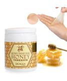Wax Hand Mask with Natural Honey & Milk - Exfoliating, Hydrating, and Nourishing Gel for Soft and Whitening Hands - 170g - Buy Online on GoSupps.com