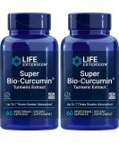Life Extension Super Bio-Curcumin 400mg 60 Capsules - Pack of 2 | Powerful Antioxidant Supplement - Buy Online on GoSupps.com