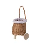 Buy e-Wicker 24 Willow Cart | Pink Basket Trailer for International Shipping - Buy Online on GoSupps.com