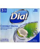 Dial Glycerin Soap Bars Coconut Water & Bamboo Leaf Extract 4 oz bars 3 ea (Pack of 2) - Buy Online on GoSupps.com