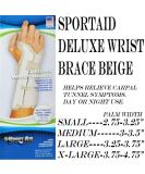Buy Sport Aid Deluxe Wrist Brace Small Right - Support & Comfort for Injuries - Fast International Shipping - Buy Online on GoSupps.com