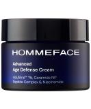 HommeFace Advanced Age Defense Anti-Aging Cream for Men | Day & Night Hydration - 1.76 oz - Buy Online on GoSupps.com