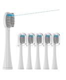Replacement Flossing Toothbrush Heads (6-pc) for Waterpik Sonic Fusion 2.0 | Compatible with SF-01 SF-02 SF-03 & SF-04 | Pisonicleara SF-White - Buy Online on GoSupps.com