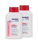 Numis Med body lotion with 5% urea - skin -calming body lotion for extremely dry skin that is for itchy - vegan skin care without silicones parabens & mineral oil - Lotion 2 pack (2x 300 ml) - Buy Online on GoSupps.com