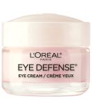 Eye Cream to Reduce Puffiness, Lines and Dark Circles, L'Oreal Paris Skincare Dermo-Expertise Eye Defense Eye Cream with Caffeine and Hyaluronic Acid For All Skin Types, 0.5 oz. - Buy Online on GoSupps.com